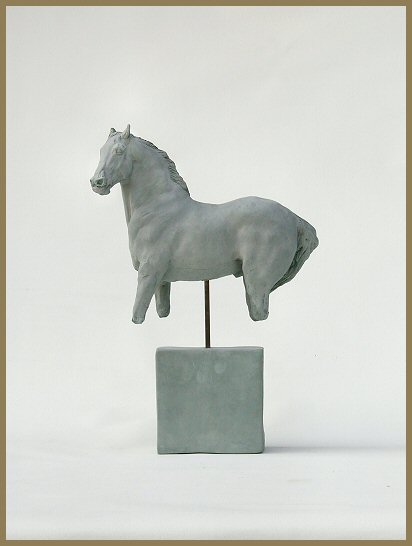 Blue Stallion (35x21cm)